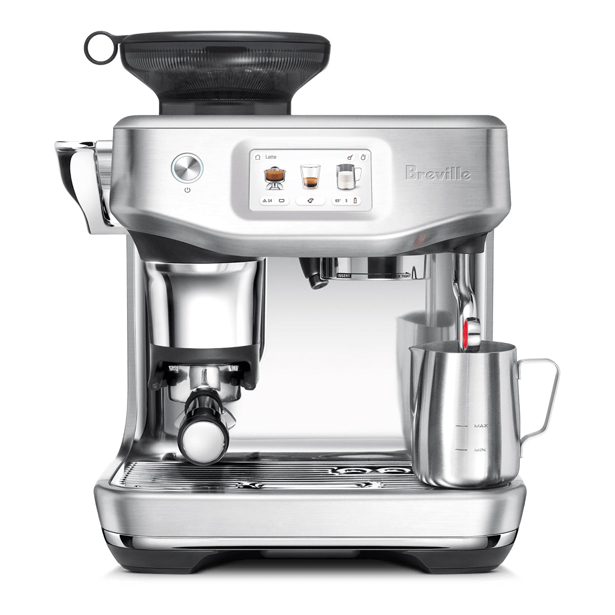 Breville 鉑富 BES881BSS the Barista Touch™ Impress 15巴 意式咖啡機( 拉絲不銹鋼 ) - ShineCreation 創暉百貨