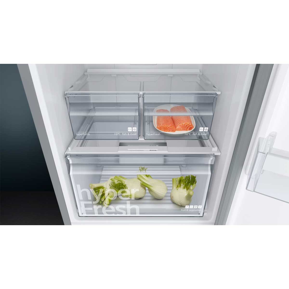 Siemens 西門子 KG36NVI37K 323公升 底層冰格雙門雪櫃 (右門鉸)