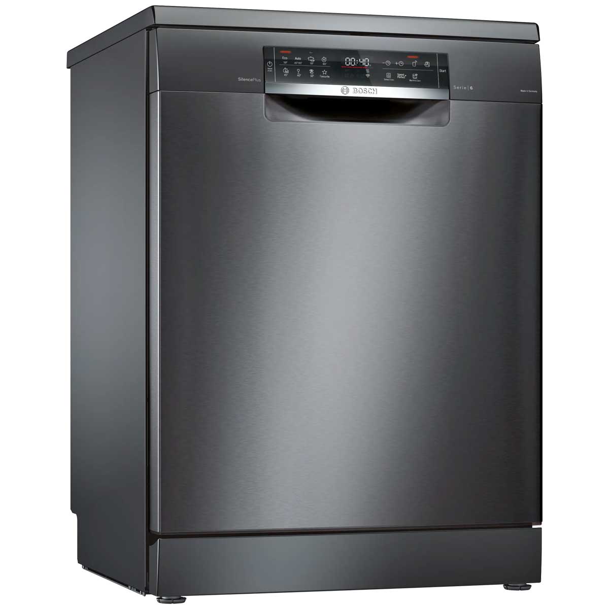 Bosch 博世 SMS6ECC51E 60厘米 12套標準餐具 Series 6 獨立式洗碗機 (黑鋼色) - ShineCreation 創暉百貨