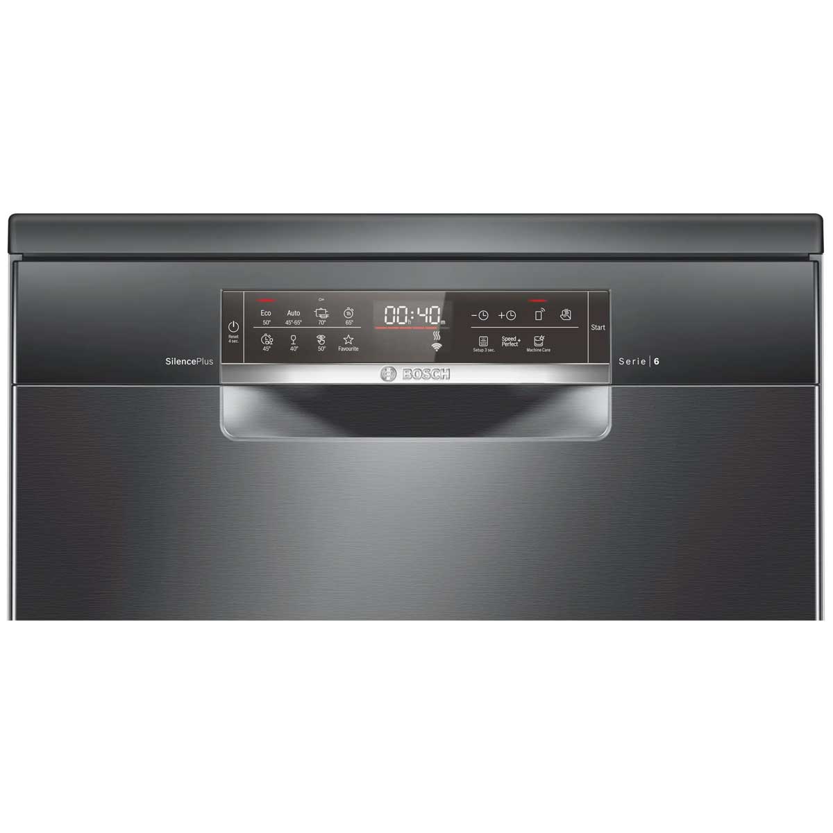 Bosch 博世 SMS6ECC51E 60厘米 12套標準餐具 Series 6 獨立式洗碗機 (黑鋼色) - ShineCreation 創暉百貨