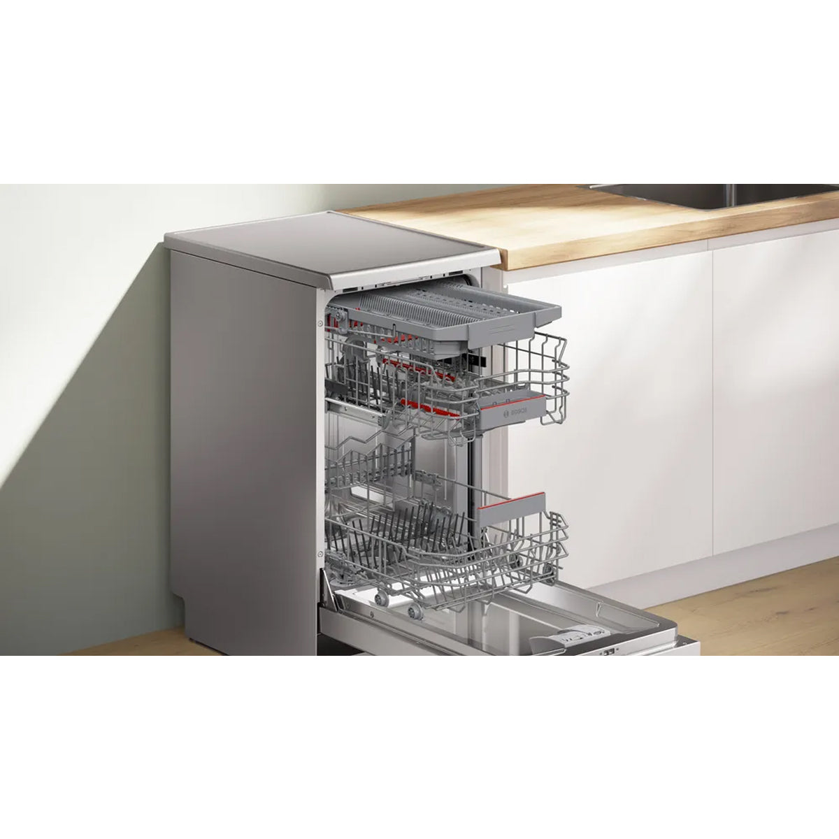 Bosch 博世 SPS4EMI24E 45厘米 10套標準餐具 Series 4 獨立式洗碗碟機