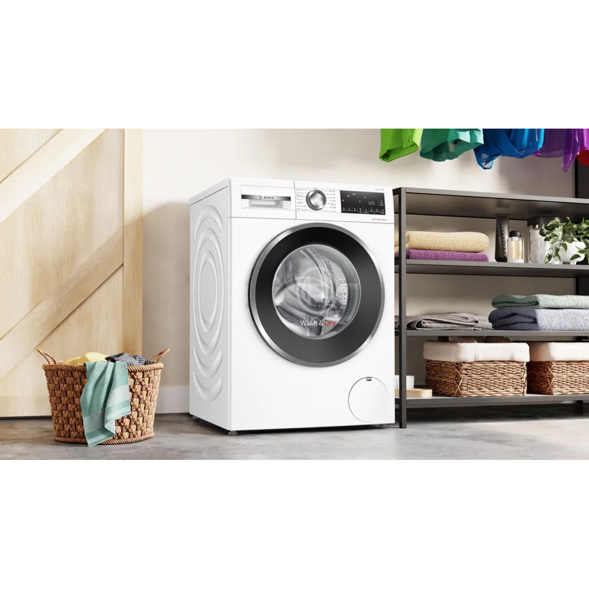 Bosch 博世 WNG254YDHK 10/6.0公斤 1400轉 Series 6 變頻 前置式洗衣乾衣機