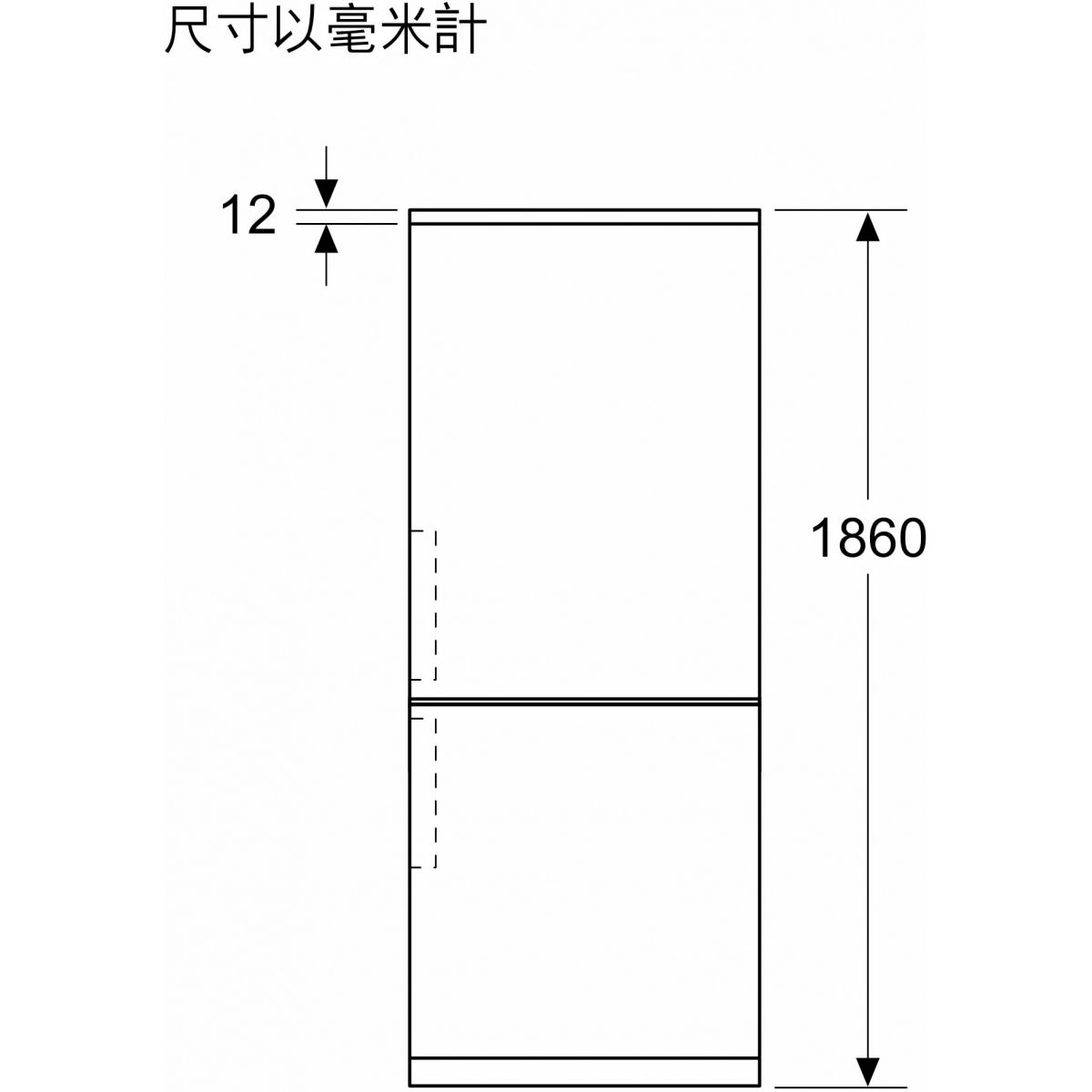 Siemens 西門子 KG36NXXDF 321公升 iQ300 下置式冷凍 雙門雪櫃 (鈦黑色) - ShineCreation 創暉百貨