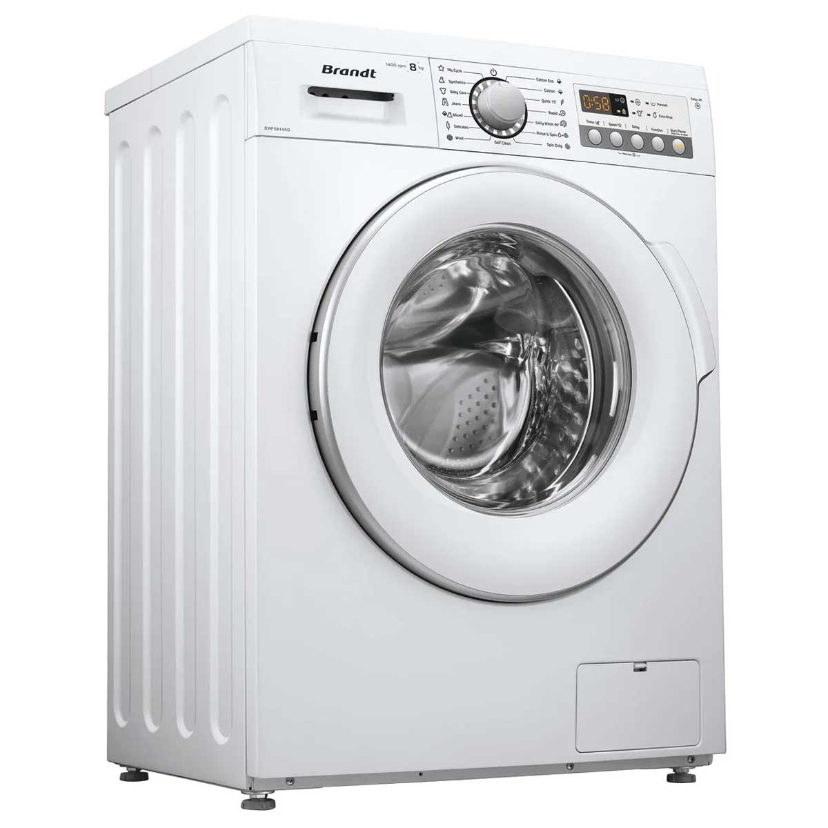 Brandt 白朗 BWFS814AG 8.0公斤 1400轉 變頻 前置式洗衣機 - ShineCreation 創暉百貨