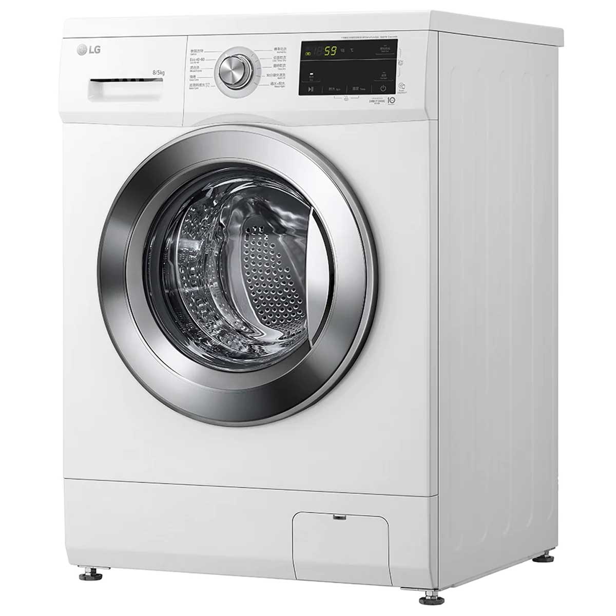 LG 樂金 FMKA80W4 8.0/5.0公斤 1400轉 洗衣乾衣機 (可飛頂) - ShineCreation 創暉百貨