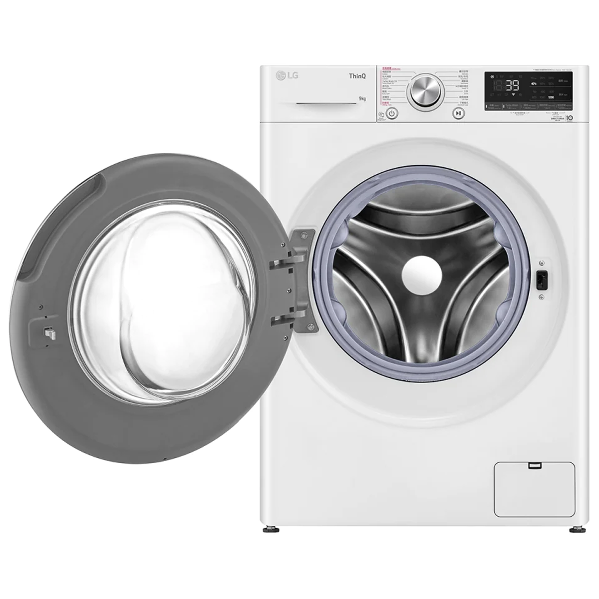 LG 樂金 FV9S90W2 9.0公斤 1200轉 人工智能洗衣機 - ShineCreation 創暉百貨