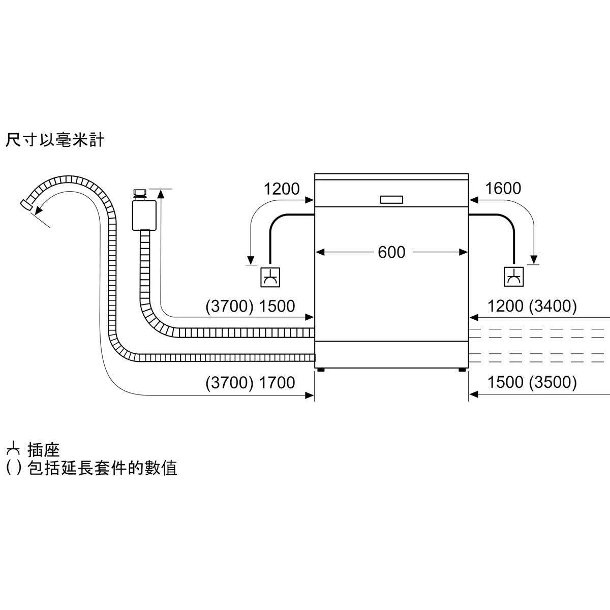 Siemens 西門子 SN23HW24TE 60厘米 洗碗碟機 (可飛頂) - ShineCreation 創暉百貨