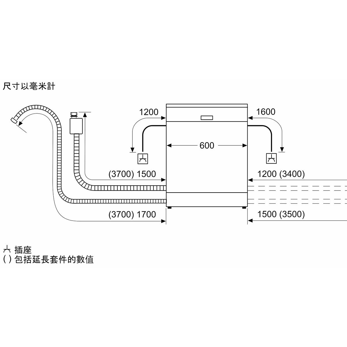 Siemens 西門子 SN27YI03CE 60厘米 14套標準餐具 iQ700 獨立式智識洗碗碟機 (可飛頂) - ShineCreation 創暉百貨