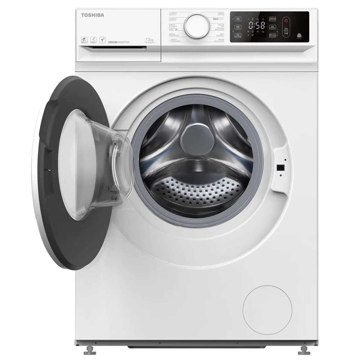 Toshiba 東芝 TW-BL80A2H(WW) 7.0公斤 1200轉 超薄身前置式變頻洗衣機 - ShineCreation 創暉百貨