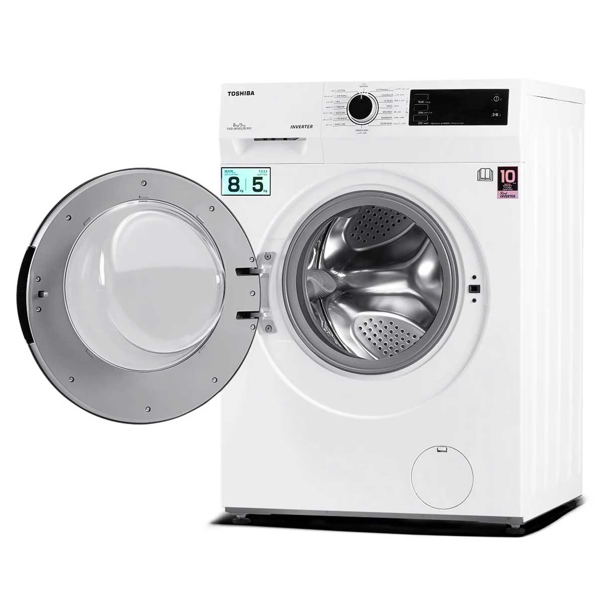 Toshiba 東芝 TWD-BK90S2H 8.0/5.0公斤1200轉 前置式洗衣乾衣機 - ShineCreation 創暉百貨