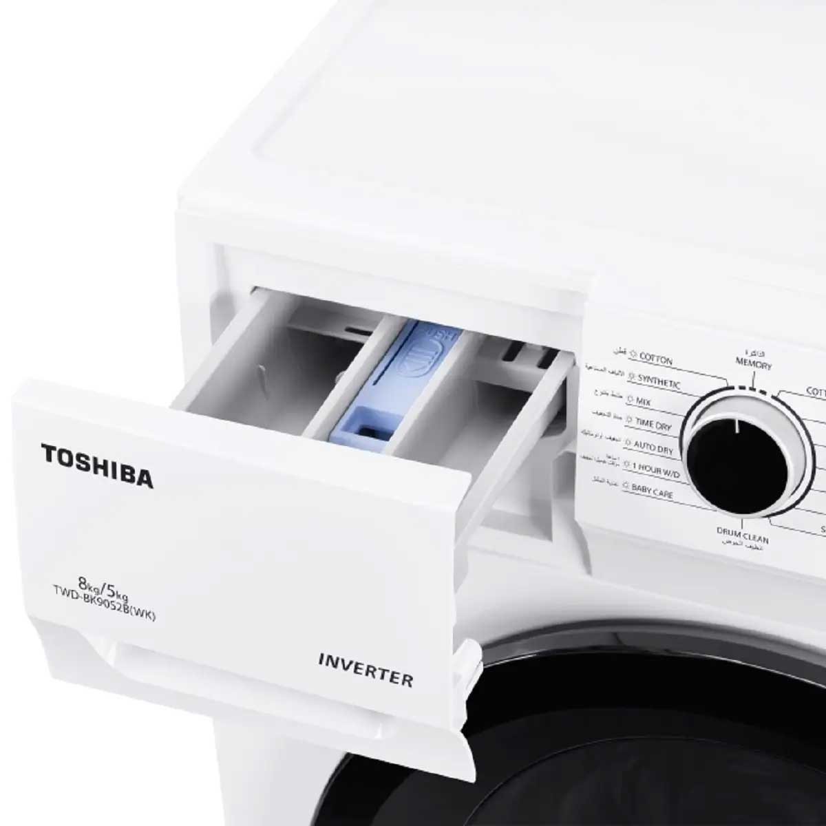 Toshiba 東芝 TWD-BK90S2H 8.0/5.0公斤1200轉 前置式洗衣乾衣機 - ShineCreation 創暉百貨
