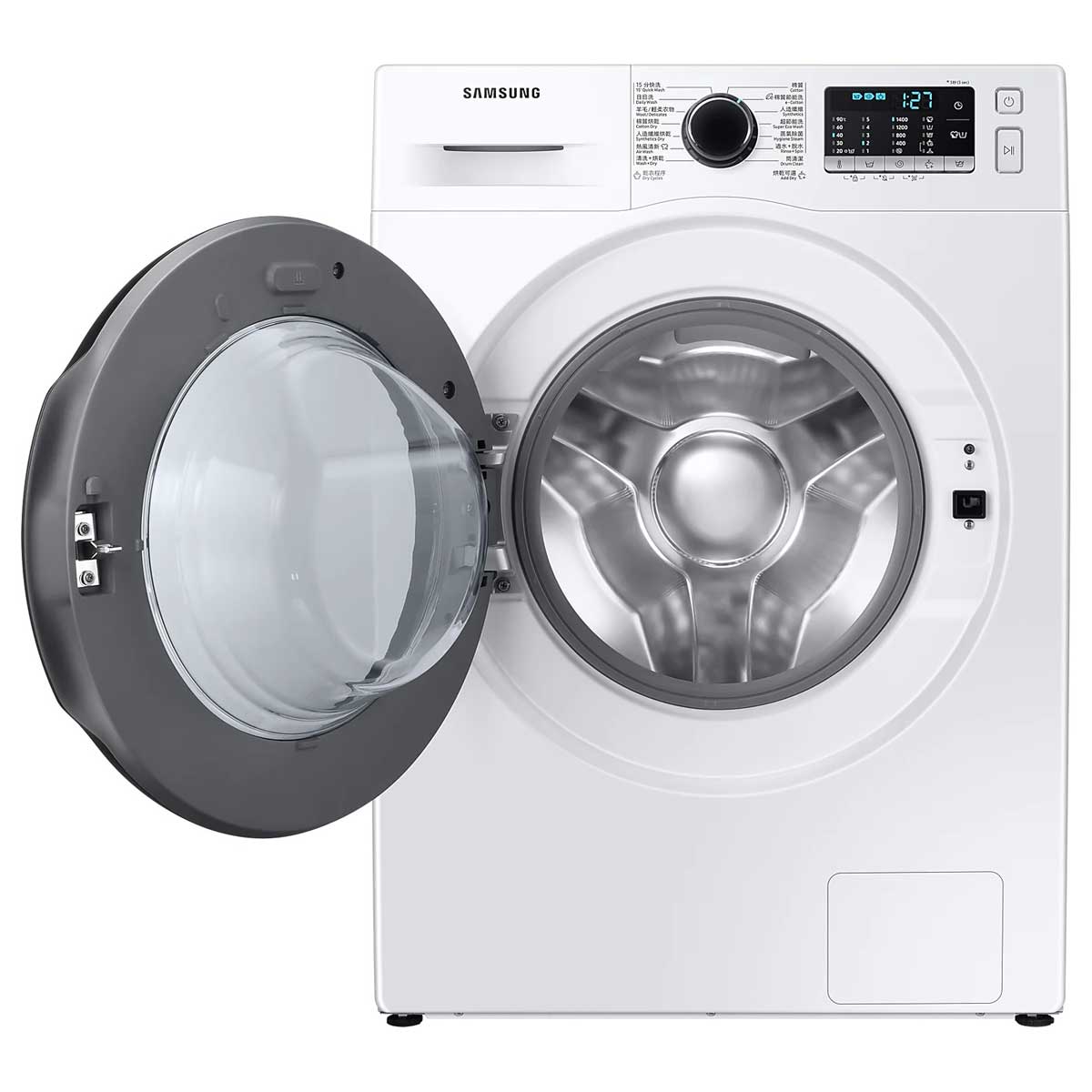 Samsung 三星 WD70TA046BE 7.0/5.0公斤 1400轉 Hygiene Steam 前置式洗衣乾衣機 - ShineCreation 創暉百貨