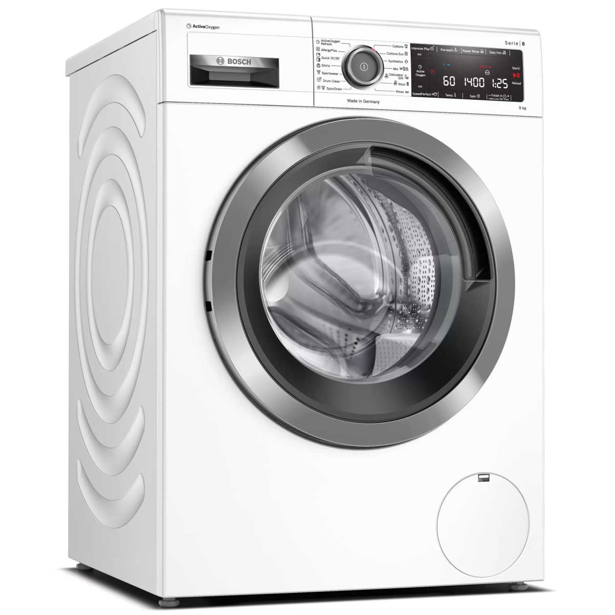 Bosch 博世 WGA244BGHK 9.0公斤 1400轉 前置式洗衣機 (ActiveOxygen 活氧除菌) - ShineCreation 創暉百貨