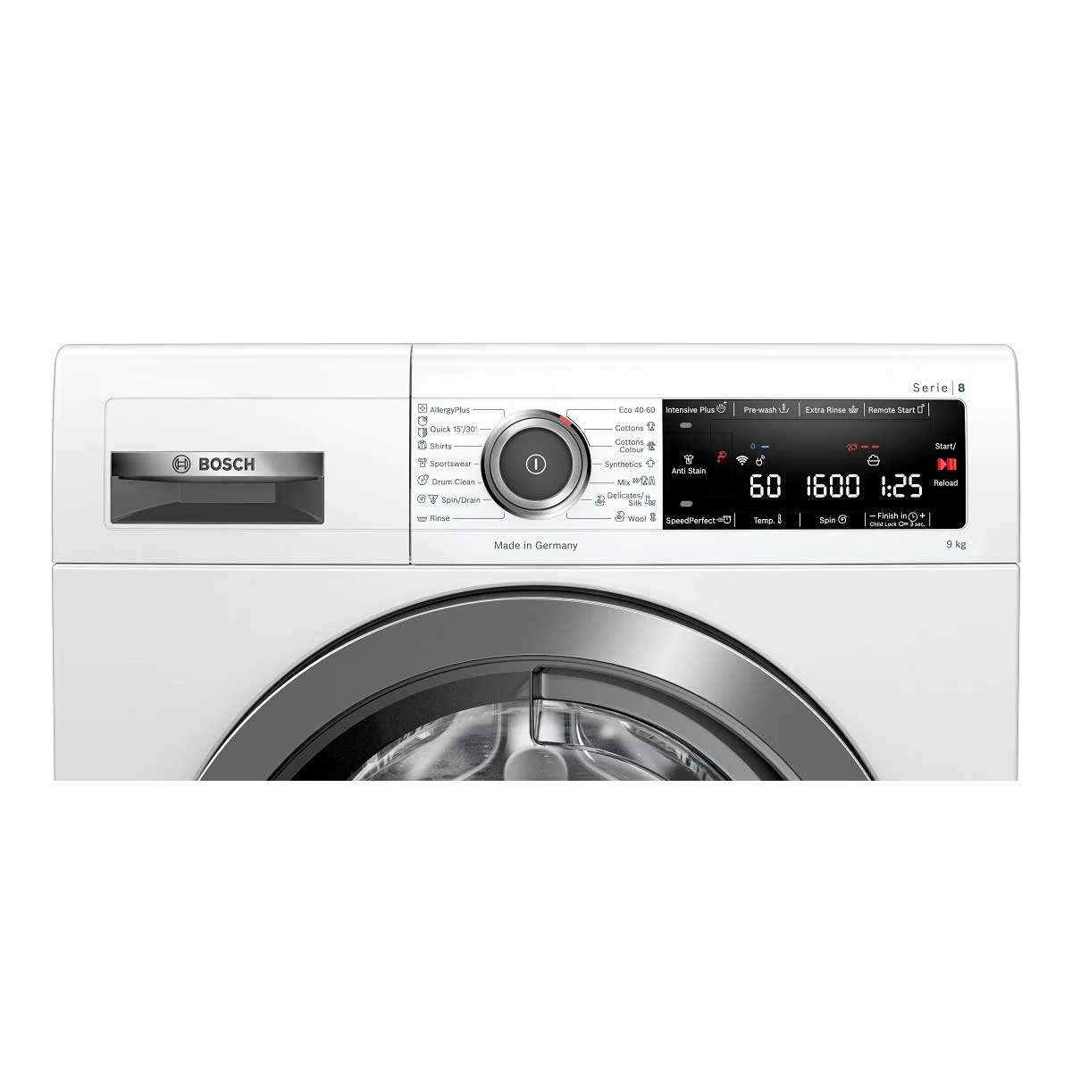 Bosch 博世 WGA246UGHK 9.0公斤 1600轉 前置式洗衣機 - ShineCreation 創暉百貨