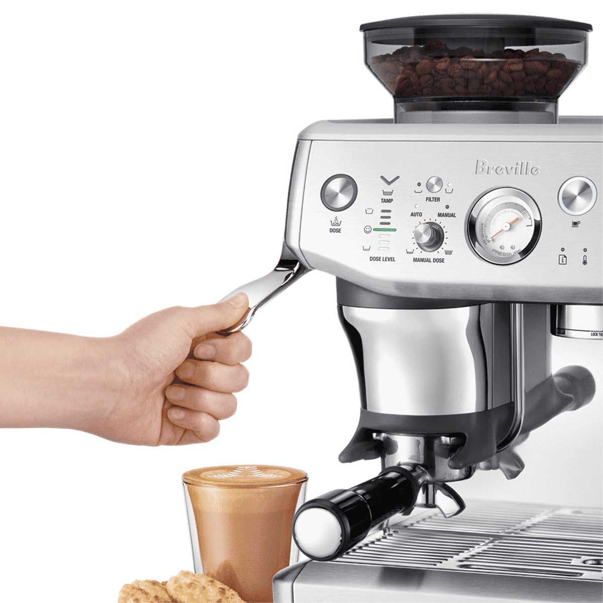 Breville 鉑富 BES876BSS The Barista Express™ Impress 15巴 意式咖啡機 - ShineCreation 創暉百貨