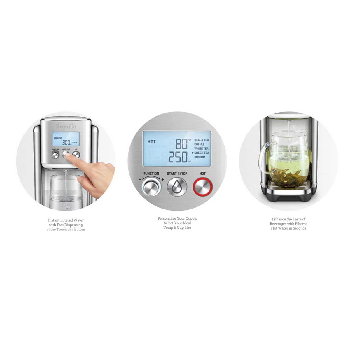 Breville 鉑富 LWA200BSS 3公升 即熱過濾飲水機 - ShineCreation 創暉百貨